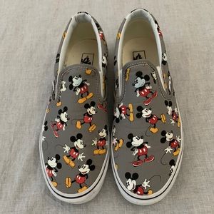 Vans x Disney Canvas Slip-On Deck Shoes
